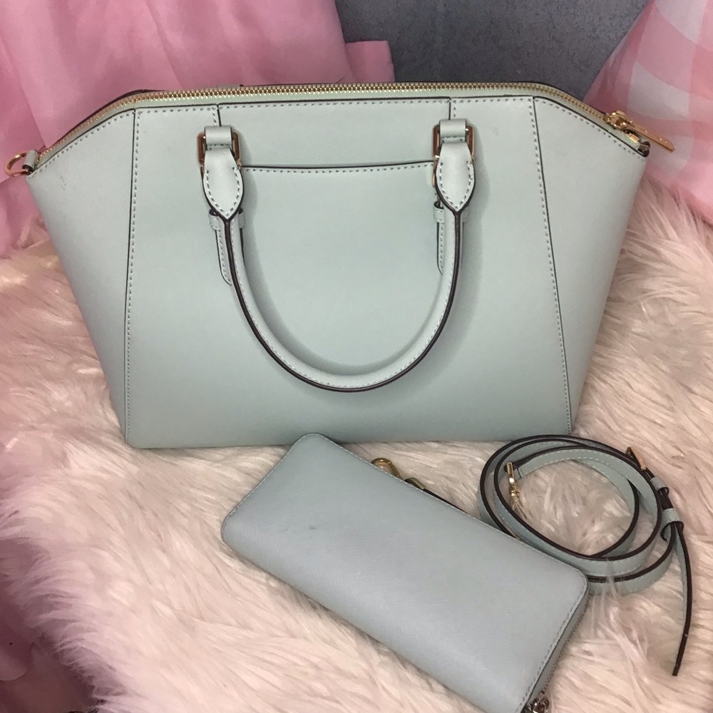Michael kors Lrg Ciara Satchel & wallet SET - Picture 3 of 16